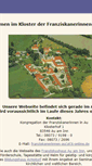 Mobile Screenshot of franziskanerinnen-au.de